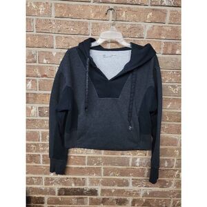 Under Armour Rival Fleece Cropped Loose Fit Hoodie, Women's Medium